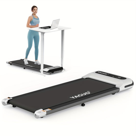 Walk Pad Pro: Durable Lightweight Under-Desk Treadmill for Office Spaces - Raceable Smart Design, 2.5HP, App/Remote Control, Quick Setup, LED Display